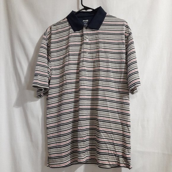 Ping Collection Men's Short Sleeve Shirt Size:L - Picture 1 of 3
